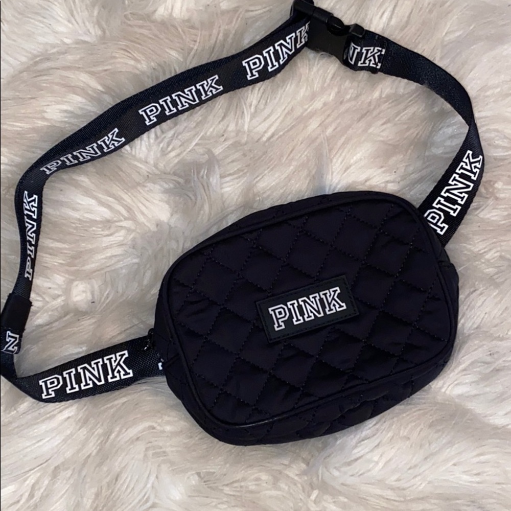 Pink quilted Fannypack